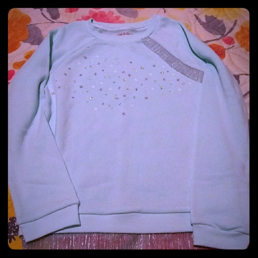 Cat & Jack Embellished crewneck